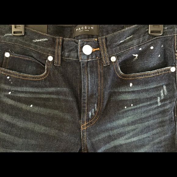 Pacsun Jeans 28x30 Stacked Skinny - Picture 4 of 6